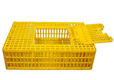 900x600x270mm Dofednod Plastig Cludo Cawell Ar Gyfer Cyw Iâr